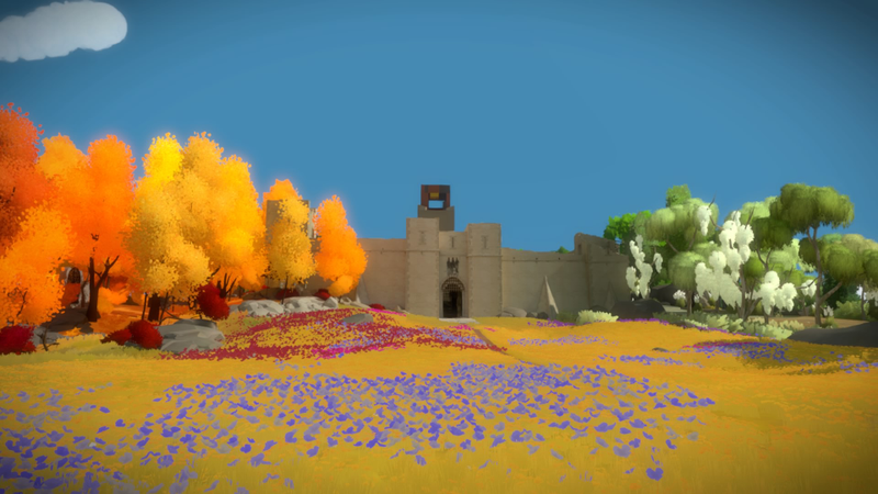 The Witness is one large exploring ground.